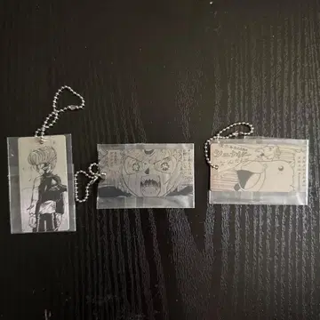 제일복권 DMM 복권 금색의 갓슈 D상 메탈 키링 3점 세트