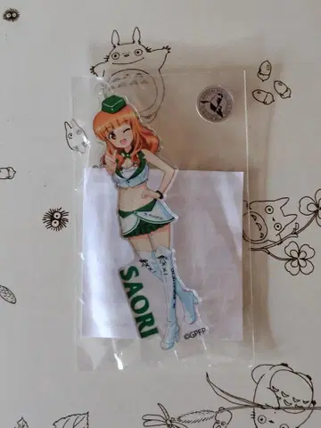 타케베 사오리 아크릴 POP PACIFIC RACING x 걸즈 & 판처