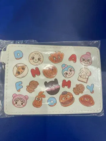 호빵맨 뮤지엄 한정판 FOODY 호빵맨 패스 케이스 교통카드 지갑