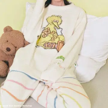 [ 새상품 ] GELATO PIQUE 세서미 스트릿 룸웨어 상하의 L