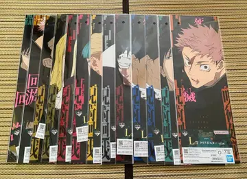 주술회전 제일복권 사멸회유 L상 클리어 포스터 묶음 판매