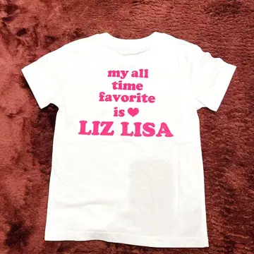 새상품급 LIZ LISA 반팔 T셔츠 핑크 로고 걸리시 y2k 헤이세이