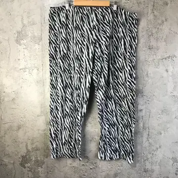 E275 구제 의류 파자마 팬츠 올 패턴 90s Y2K