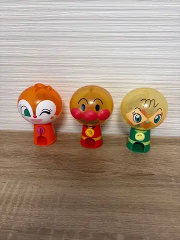 호빵맨 캡슐 토이 3체 세트