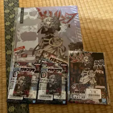 가치액터 제일복권 D상 E상 F상 루드 4종 세트