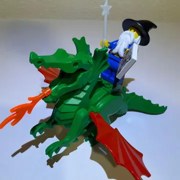 LEGO 드래곤과 드래곤 마스터 / 올드 레고 성 시리즈 마법사