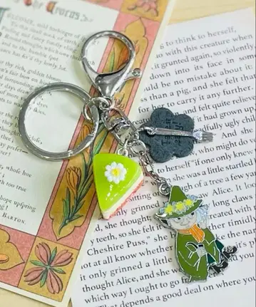 스너프킨 케이크 키링