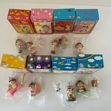 후지야 미니미니 페코짱 페코포코랜드 9개 세트 비밀의 페코짱 포함