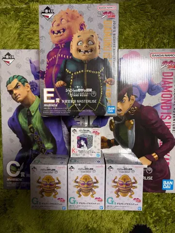 제일복권 죠죠의 기묘한 모험 피규어 3개 기타 정리