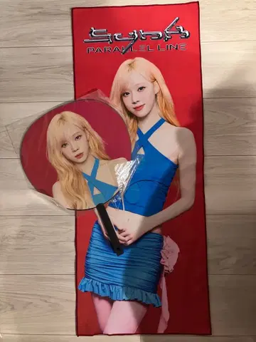 aespa 부채 타월 WINTER