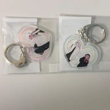 사랑하라 마법 천사들이여 하트형 아크릴 키링 카츠라 오토기 잇코쿠