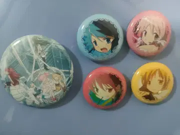 캔뱃지 마도카 마기카 마도마기 5개