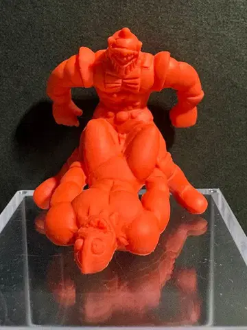 근육맨 지우개 파트 16 로빈 마스크 vs 조즈맨 주황