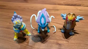 포켓몬 피규어 세트 라이코우 스이쿤 엔테이