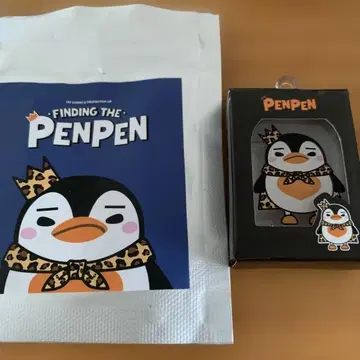 2pm 준호 펭귄 아크릴 미니어처 키링