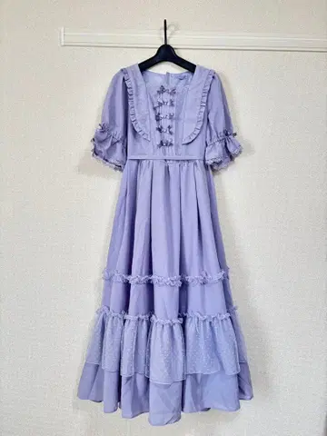 axes femme kawaii 푸치 리본 원피스