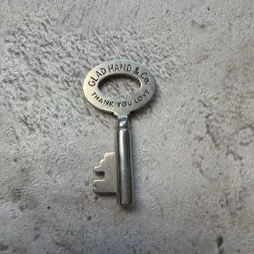 GLAD HAND 펜던트 탑 키 탑 실버