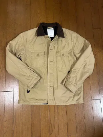 HOUSTON N-1 덱 자켓 베이지 L 상당 밀리터리 자켓