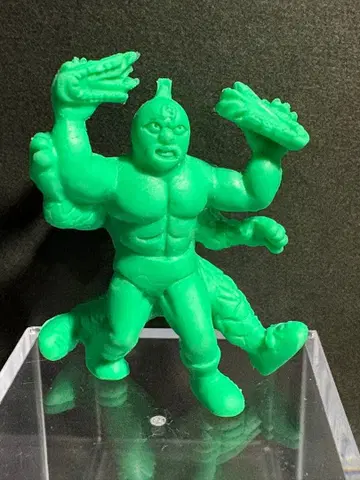 근육맨 지우개 파트 16 근육맨 vs 스니게이터 그린