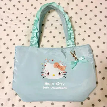 [새상품급] 헬로키티 50주년 아베일 토트백