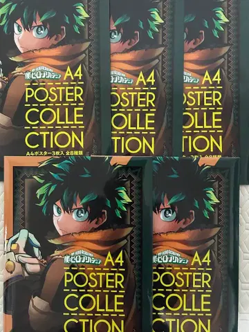 나의 히어로 아카데미아 A4 포스터 컬렉션 5종