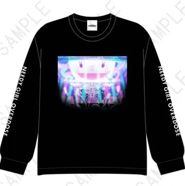 needy girl overdose 빅 실루엣 롱 T셔츠 XL 사이즈