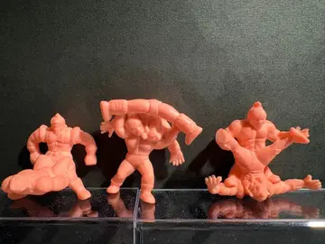 [무판권판] 근육맨 지우개 파트 16 일체형 지우개 스킨 컬러