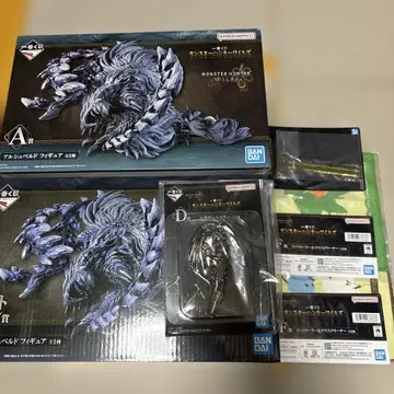 몬헌 와일즈 제일복권 A상 라스트원상 피규어 알슈벨드 D상