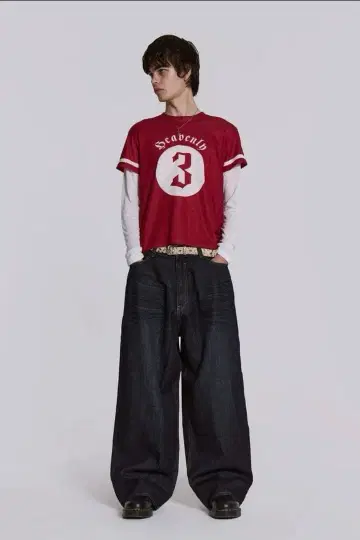 JADED LONDON 배기 데님 W34