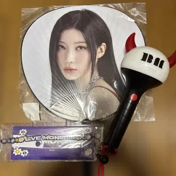 ASA 부채, babymonster 응원봉, 자수 미상가