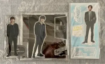 아야노 고 아크릴 스탠드 3종 세트 가라오케 가자! 트라이스톤 대운동회