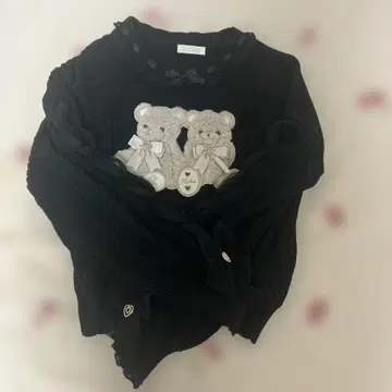 리즈리사 곰 니트