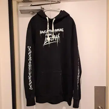 LEFLAH 블랙 후드티 L 사이즈