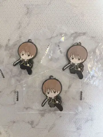 은혼 캡슐 러버 마스코트 02 가챠 가샤폰 오키타 소고