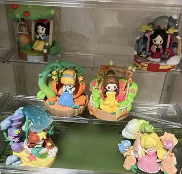 BLINDBOX 디즈니 프린세스 D-Baby 시리즈 꽃 장식 그네