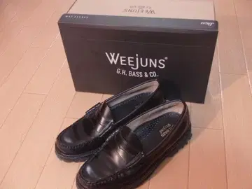 G.H. BASS 위준스 블랙 로퍼 스펀지 밑창 흠집 있음