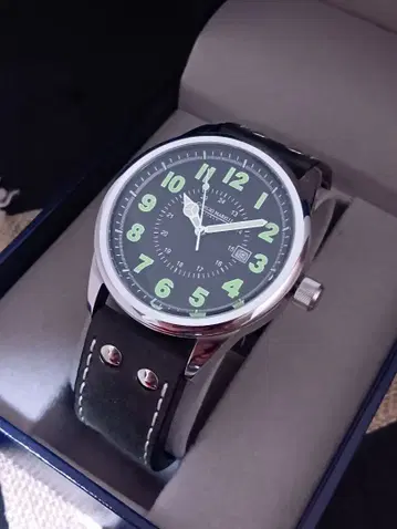 [ 손목시계 ] 파이롯트 워치 d 버클 커스텀 MOD 미러 면 마무리