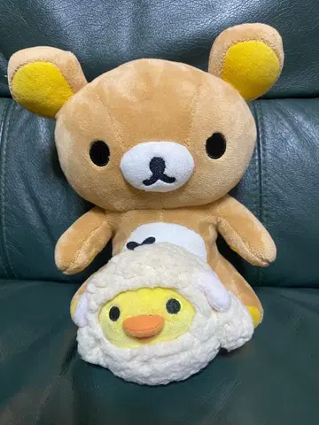 리락쿠마 키이로이토리 봉제 인형 마스코트