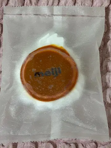 메이지 스퀴즈 크림 빵 반짝이 봉투