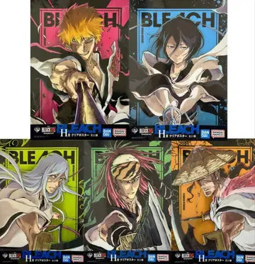BLEACH 블리치 제일복권 클리어 포스터 5장 세트