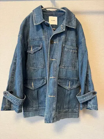 CLANE 데님 자켓