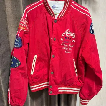 AVIREX U.S.A. M 사이즈 빨간색 아우터
