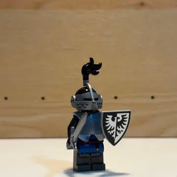레고 미니 피규어 블랙 팔콘 기사 병사 검 갑옷 방패 정품 새상품