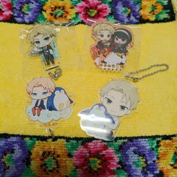 SPY x FAMILY 로이드 아크릴 스탠드 2종, 아크릴 키링