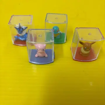 포켓몬의 뮤우, 이브이, 꼬부기, 샤미드