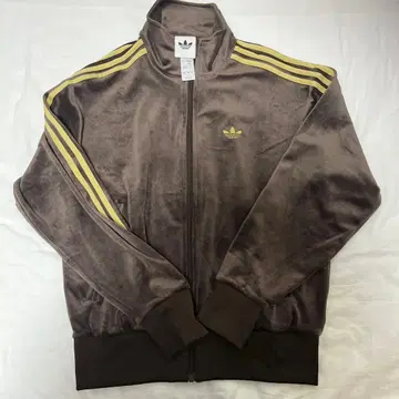 아디다스 오리지널스 파이어버드 벨로아 트랙탑 브라운 xs