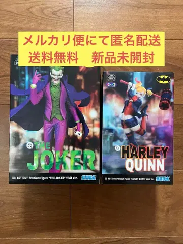 DC ACT/CUT 프리미엄 피규어 조커 & 할리 퀸 세트