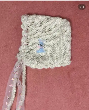 nu uniform bunny bonnet 보닛