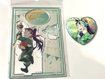 닌타마 란타로 난자 알 찾기 단 하트 캔뱃지 아크릴 스탠드 타치바나 센조