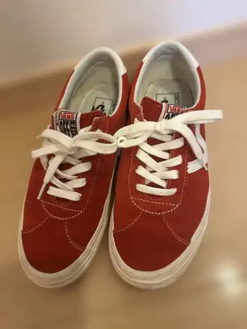 VANZ style73 아나하임 25.5cm RED 스웨이드
